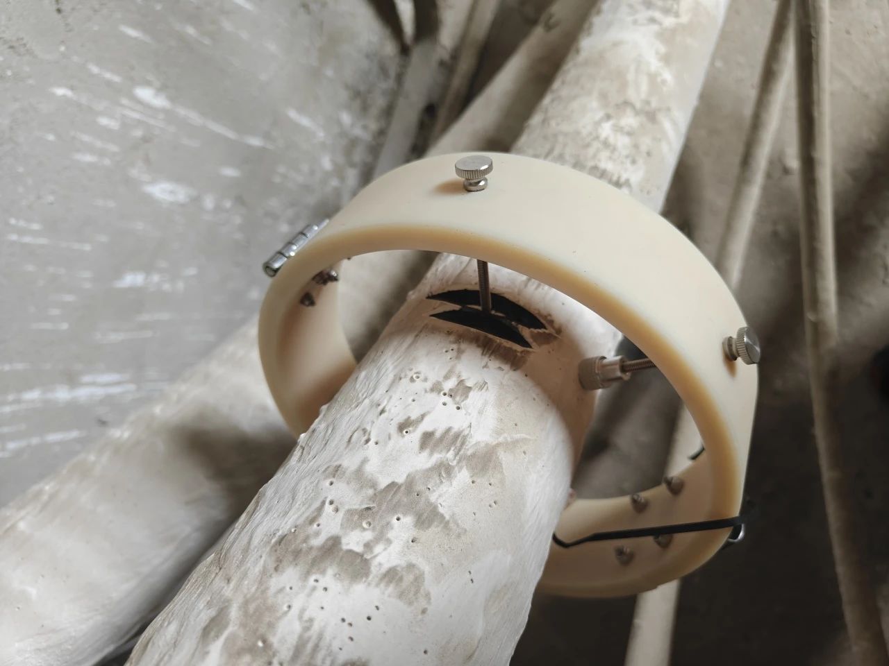 電力檢測現場